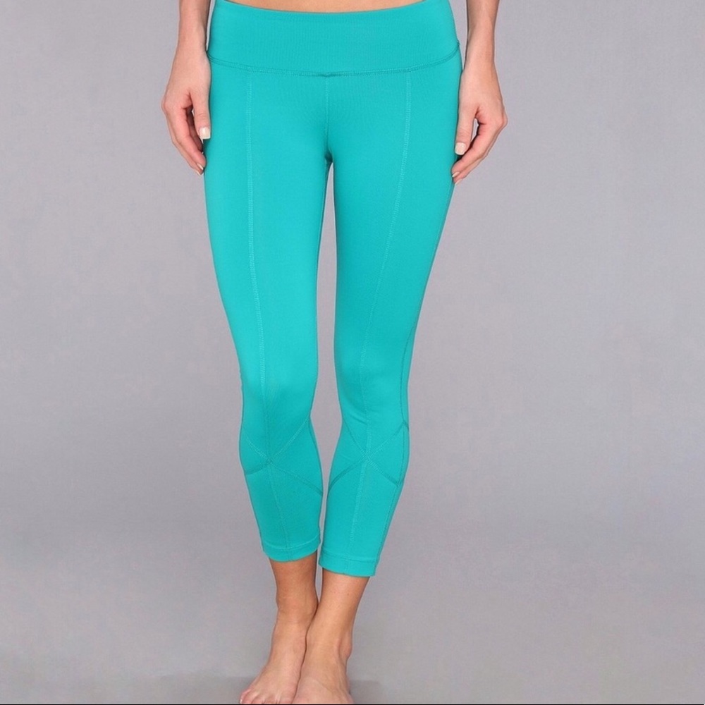 Prana Prism Capri- Turquoise - Large